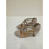 easy street Iridescent Natural Bee Strappy Heeled Sandals