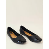DV by Dolce Vita Melanie Women’s Black Toe Cap Ballet Flats – Size 9
