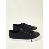 Ben Sherman Dorset Lo Men’s Black Canvas Sneakers – Size 11
