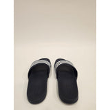 Adidas Adilette Comfort Navy and White Slide Sandals