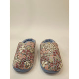 Dearfoams Women’s Cozy Clog Slippers – Floral | Size L (9–10)