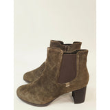 Clarks Bayla Rose women's suede ankle boots in slate Wide Size