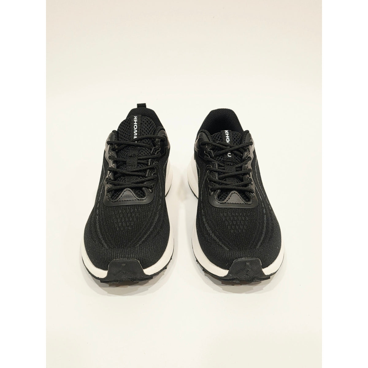 Khombu Patan Black and White Women's Sneakers