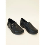 Eastland Sylvan Black Slip-On Padded Leather Loafers
