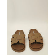 32 Degrees Cool H-Band Sandals Women’s Tan Cushioned Slide Sandals – Size 9