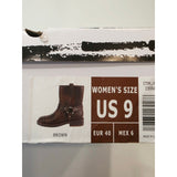 DV by Dolce Vita Pondo Moto Boots Women’s Brown Harness Mid-Calf Boots