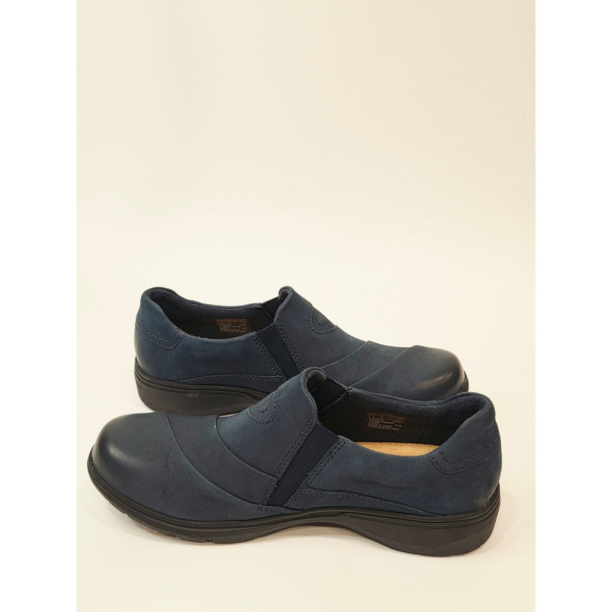 Clarks Carleigh Abby casual comfort loafers Navy Blue