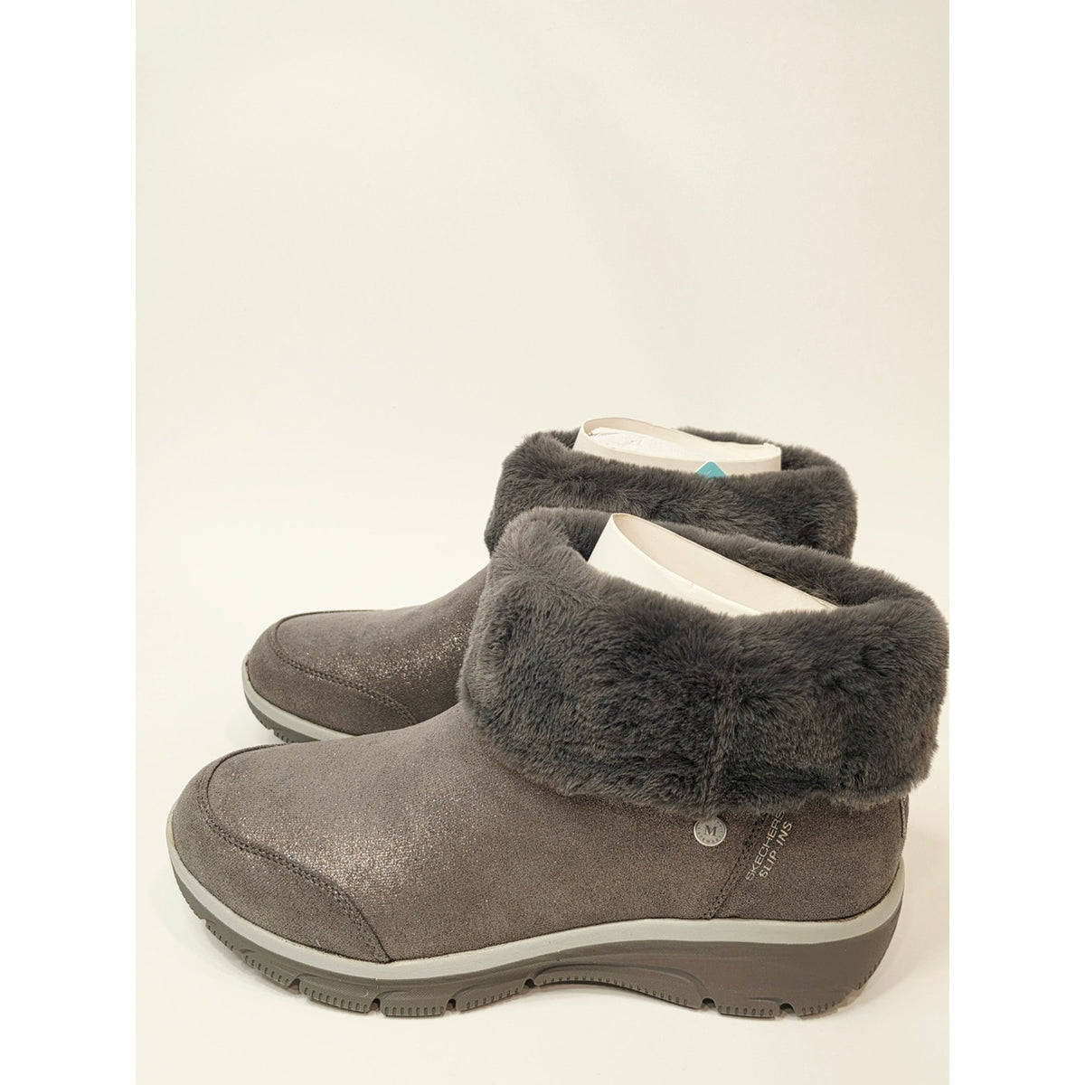 Skechers Charcoal Easy Going Comfy Martha Stewart Hands-Free Slip-In