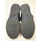 Clarks Cloudsteppers Breeze Park Women Navy Faux Fur Slip On Ankle Boots Size 10