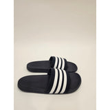 Adidas Adilette Comfort Navy and White Slide Sandals