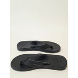 Flojos Black Men's Flip-Flop Sandals - Simple Thong Slides