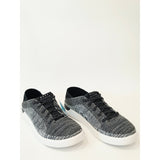 Reef Men's Swellsole Neptune Charcoal Black & White Knit Low-Top Sneakers