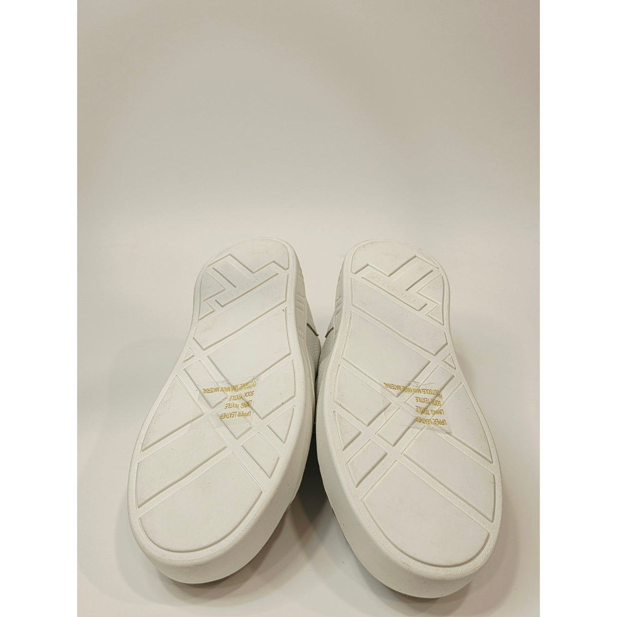 Ted Baker White Leather Sneakers with Floral Lining