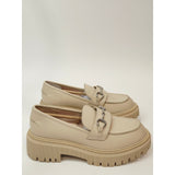 Skechers Modern Rugged Sweet Choice Off White Loafers