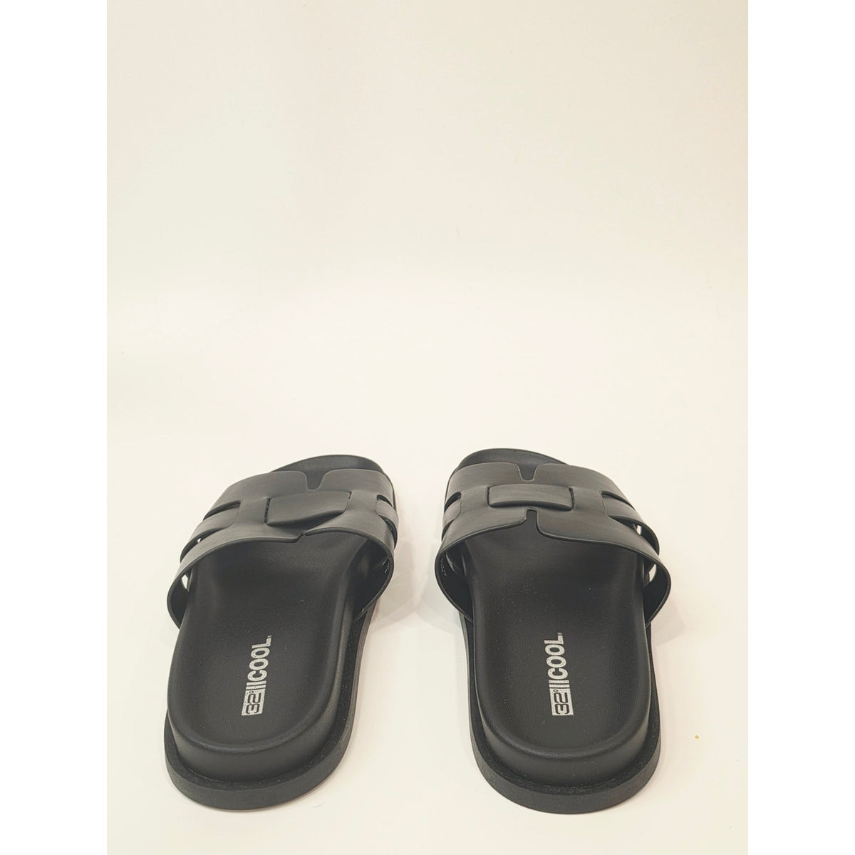 32 Degrees Cool H-Band Sandals Women’s Black Cushioned Slide Sandals