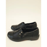Eastland Sylvan Black Slip-On Padded Leather Loafers
