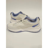 Khombu Women's Patan Off White and Lavender Sneakers