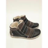 Cloud Footwear Aline Wool Lined  Ankle Booties in Black and Brown