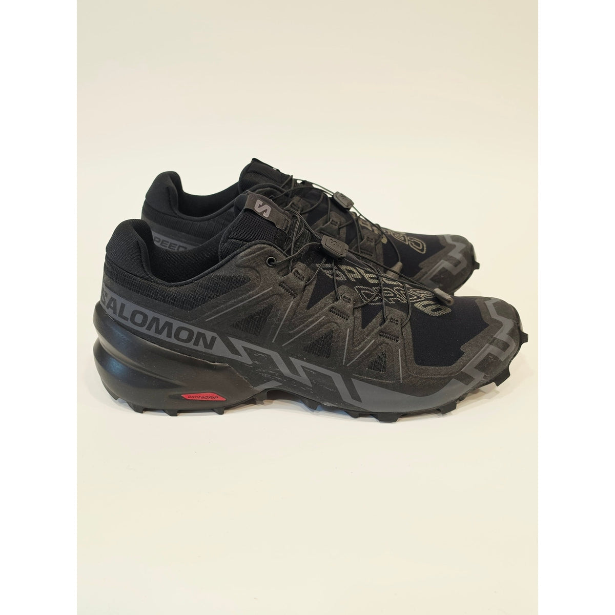 Salomon Speedcross 6 Trail Running Shoes - Black US Size 11