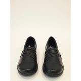 Eastland Sylvan Black Slip-On Padded Leather Loafers