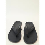 Flojos Black Men's Flip-Flop Sandals - Simple Thong Slides