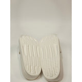 Zodiac Desert White Slide Sandals with Buckle Accent