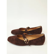 DV Dolce Vita Mulaney Women’s Brown Faux Suede Mary Jane Flats – Size 9