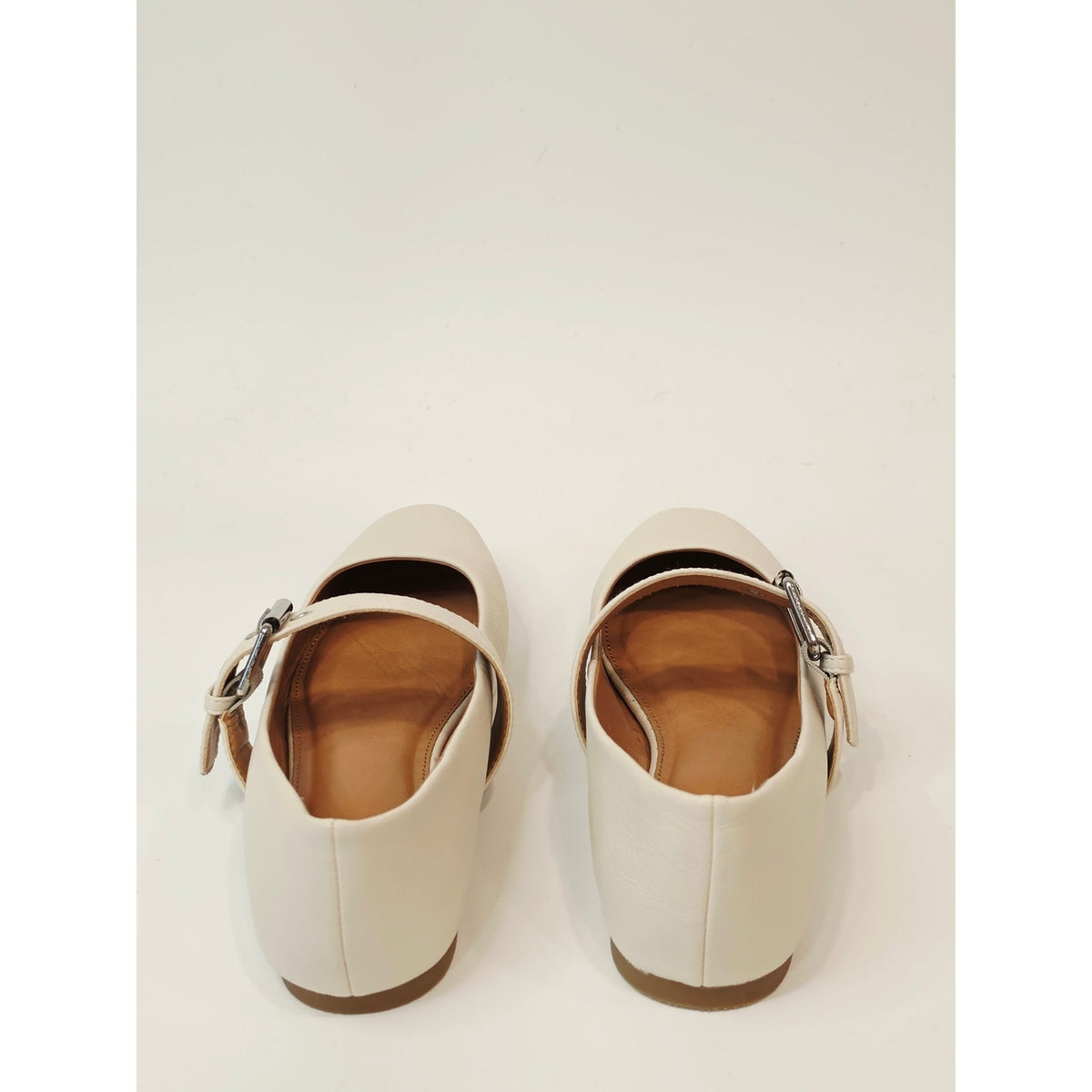 DV by Dolce Vita Munich Women’s Ivory Mary Jane Ballet Flats