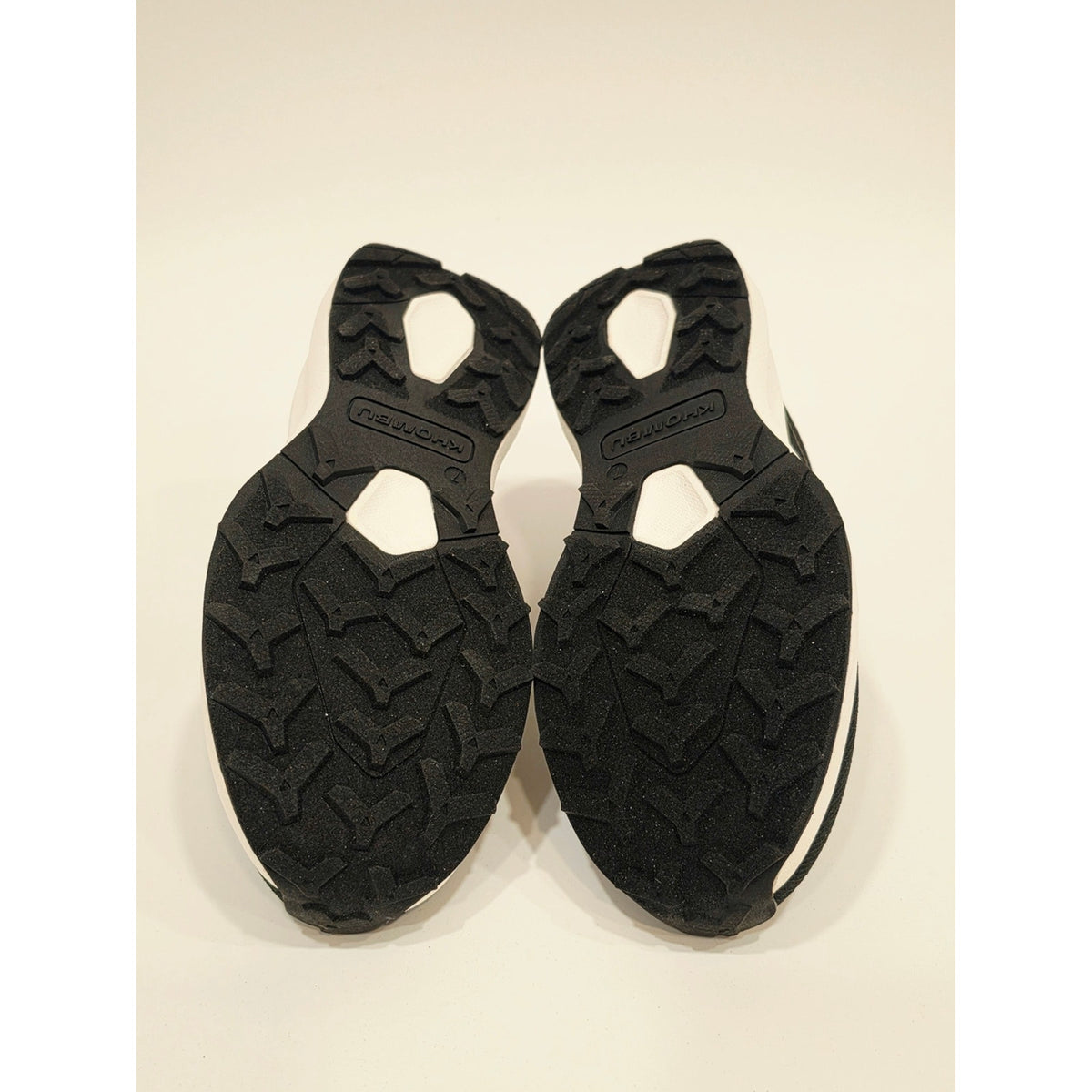 Khombu Patan Black and White Women's Sneakers