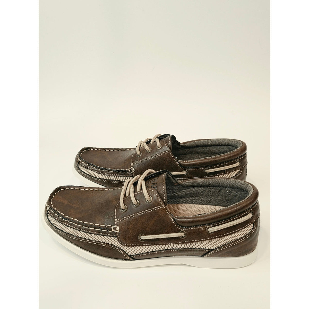 CHAPS Kanas Boat Shoes – Brown | Men’s Size 9