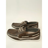 CHAPS Kanas Boat Shoes – Brown | Men’s Size 9
