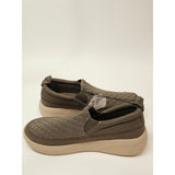 Staheekhum Quilted Slip-On Loafers for Women In Olive