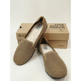 Clarks Cloudsteppers Washable Knit Slip-Ons in the style Carly Dream Fur in gold