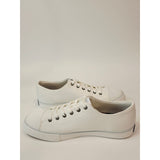 Ben Sherman Dorset Lo Men’s White Canvas Sneakers – Size 10