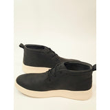Izod Palmer Black Men's Lace-Up Sneaker with Cream Sole