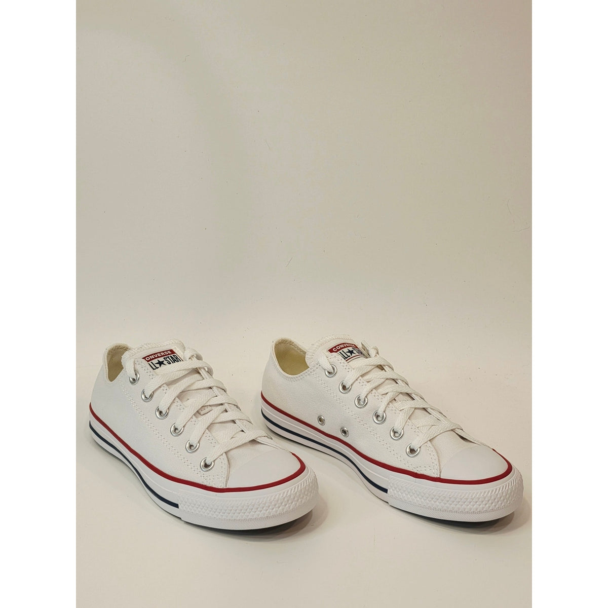 Converse Chuck Taylor All Star OX Optical White Low Top Sneakers – Size 8/6