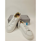 Ted Baker White Leather Sneakers with Floral Lining
