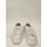 Ted Baker White Leather Sneakers with Floral Lining