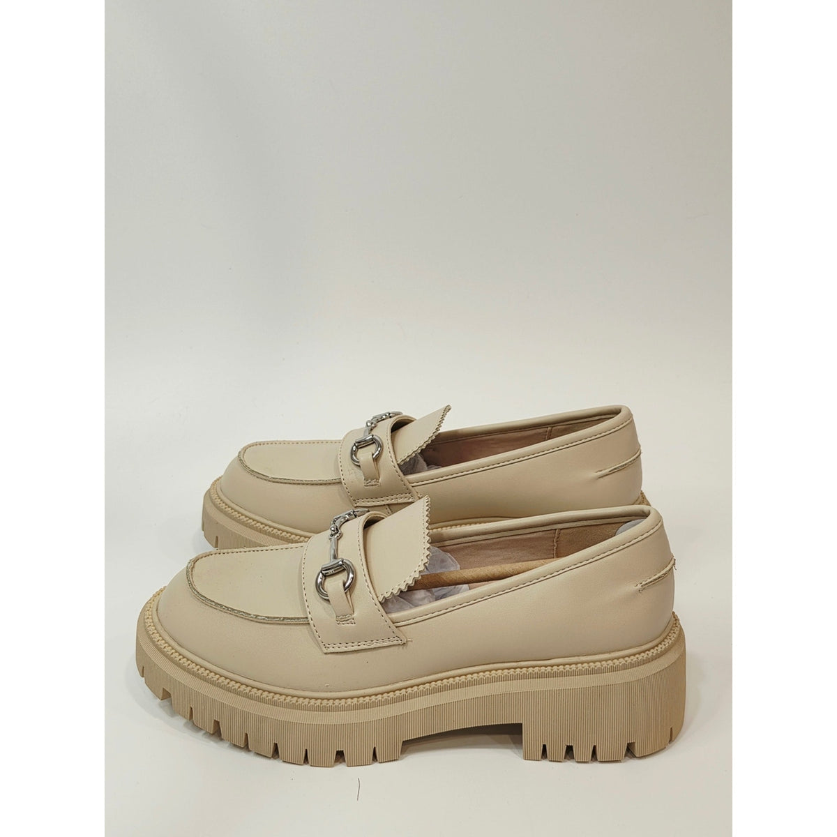 Skechers Modern Rugged Sweet Choice Off White Loafers