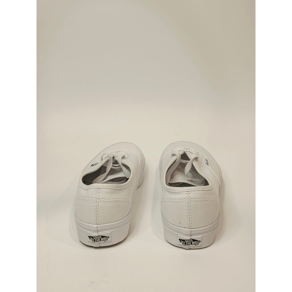 Vans Authentic Canvas Sneakers - True White Mens 8 Womens 9.5