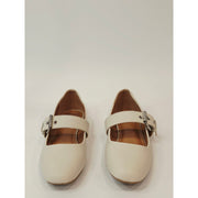 DV by Dolce Vita Munich Women’s Ivory Mary Jane Ballet Flats