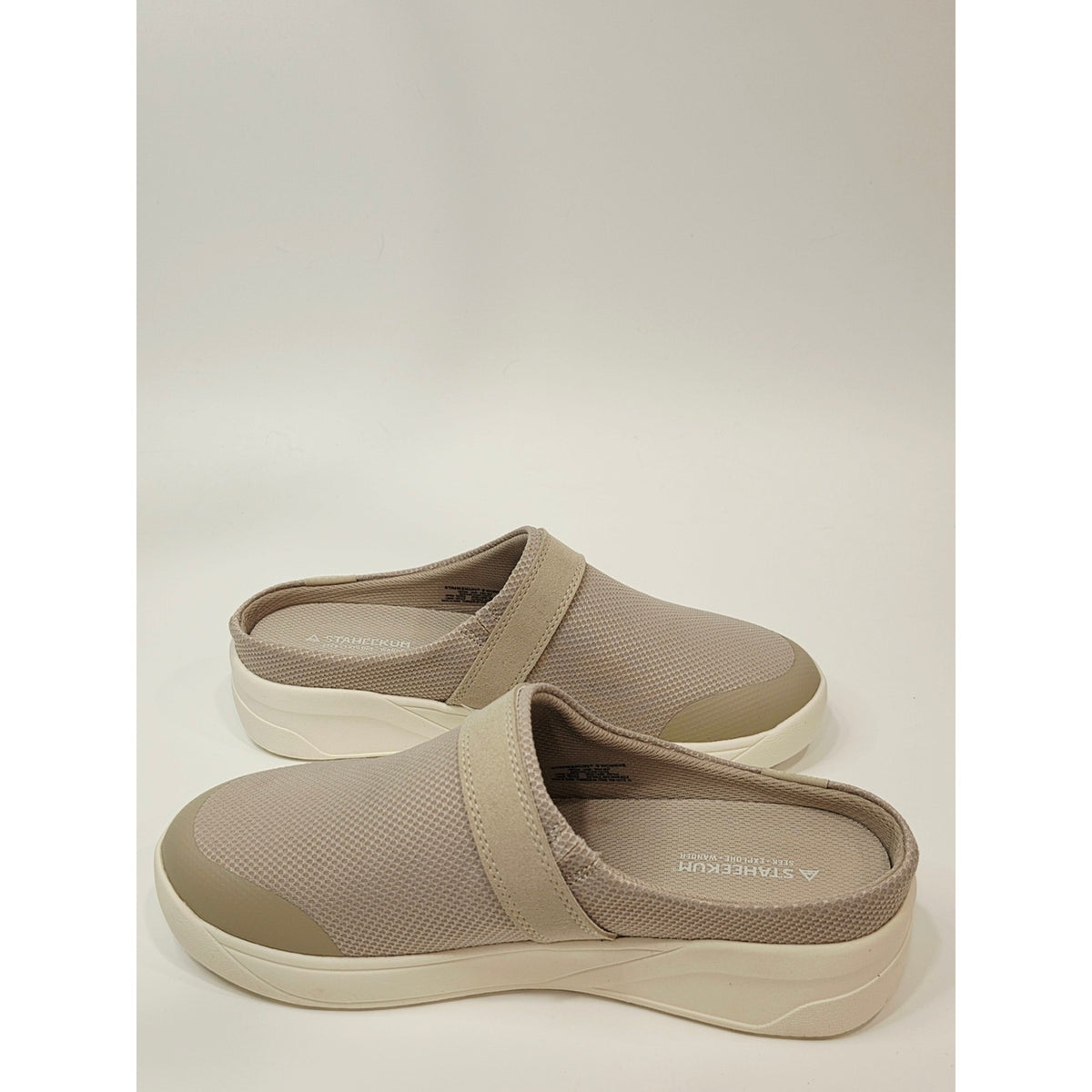 Staheekum Women's Slip-On Clog in Taupe