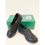 Eastland Sylvan Black Slip-On Padded Leather Loafers