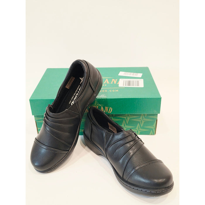 Eastland Sylvan Black Slip-On Padded Leather Loafers