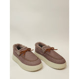Skechers Women's Cozy Ojai Moccasin Slippers in Mauve