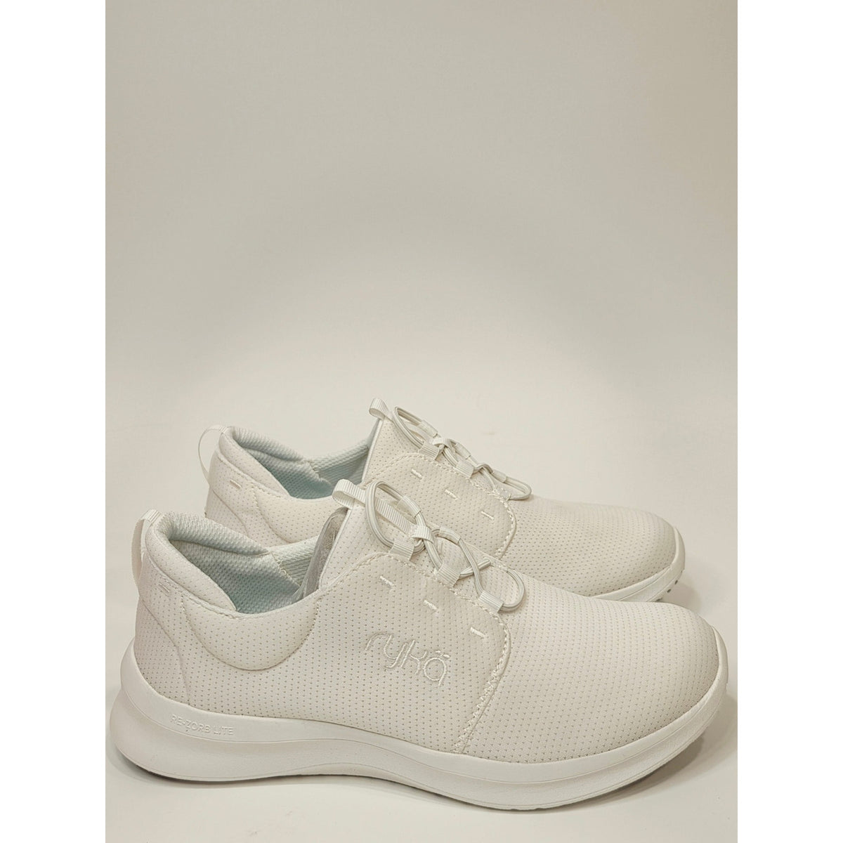 Ryka Women's Washable Bungee Renew Revocery White Slip-On Sneakers