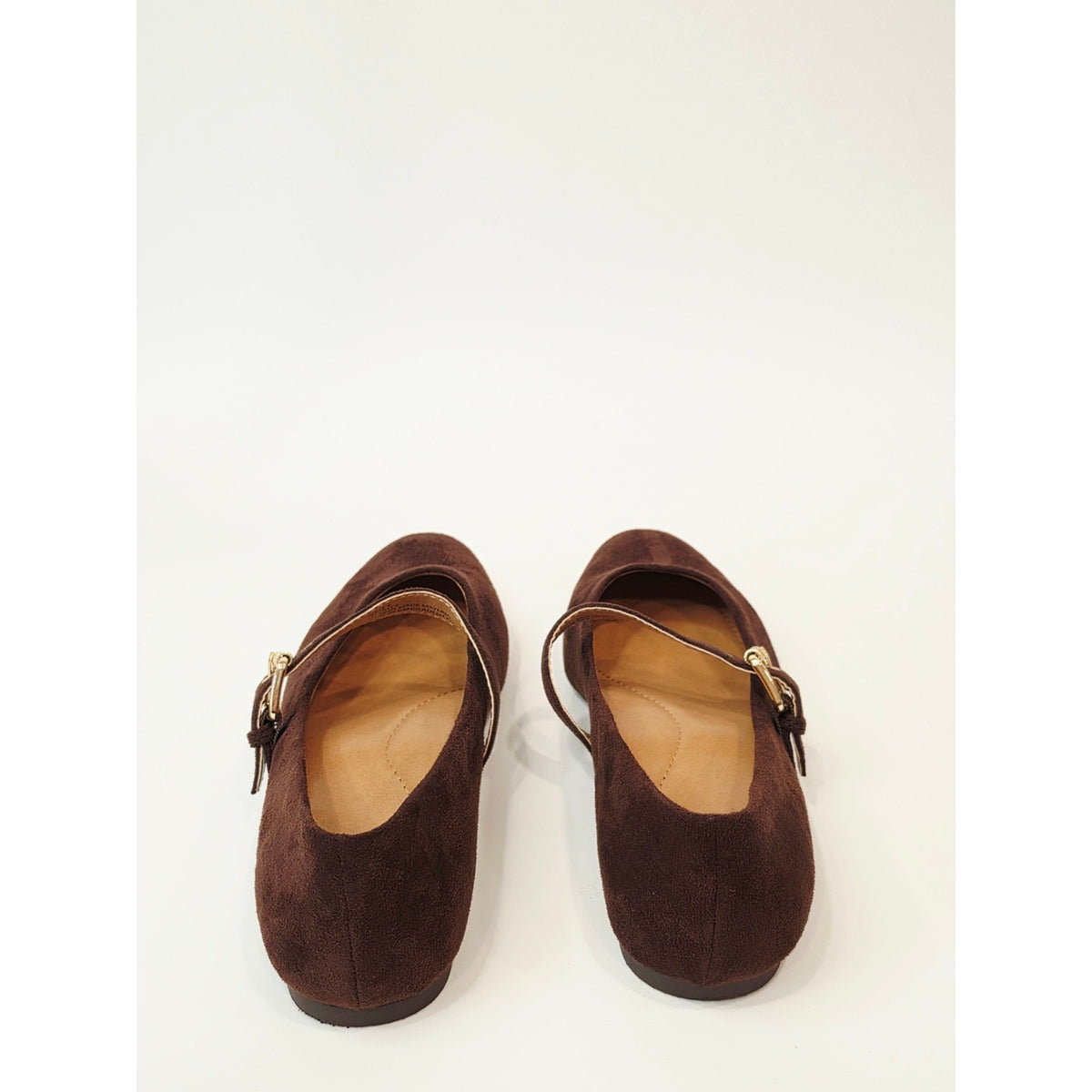 DV Dolce Vita Mulaney Women’s Brown Faux Suede Mary Jane Flats – Size 9