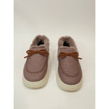 Skechers Women's Cozy Ojai Moccasin Slippers in Mauve
