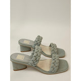 Dolce Vita Ronin Women’s Light Blue Denim Braided Heeled Sandals