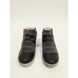 Cloud Footwear Aline Wool Lined  Ankle Booties in Black and Brown